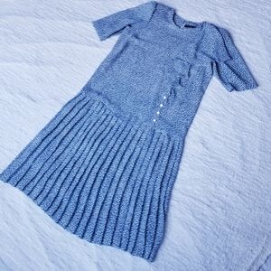 Kathryn & Co Vintage Pleated Skirt Maternity Dress